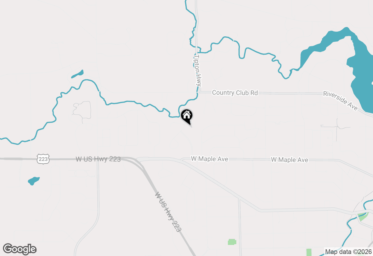 Map of 520 Meadowbrook Drive, Adrian, MI 49221