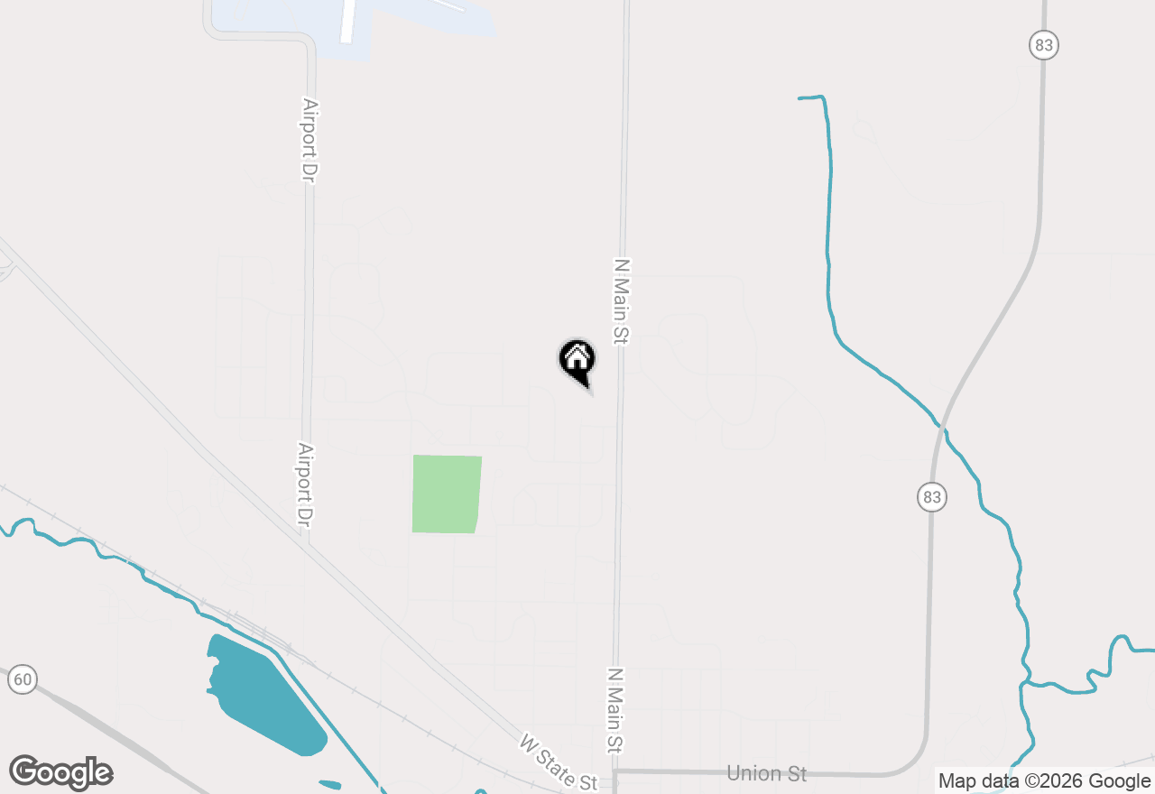 Map of 1465 Center St, Hartford, WI 53027