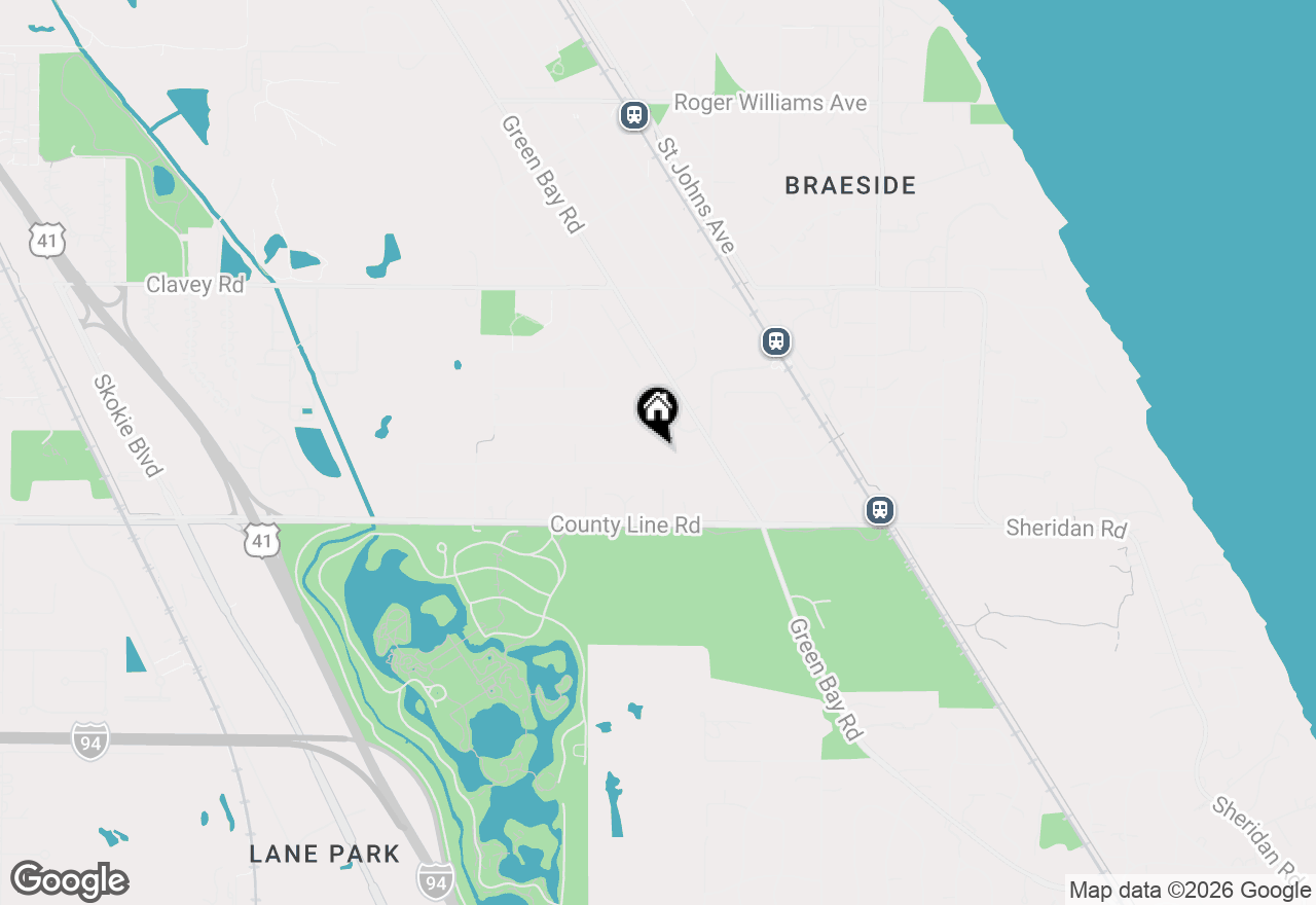 Map of 773 Marion Avenue, Highland Park, IL 60035