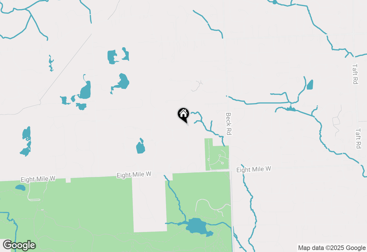 Map of 21091 Rosewood Court, Northville, MI 48167