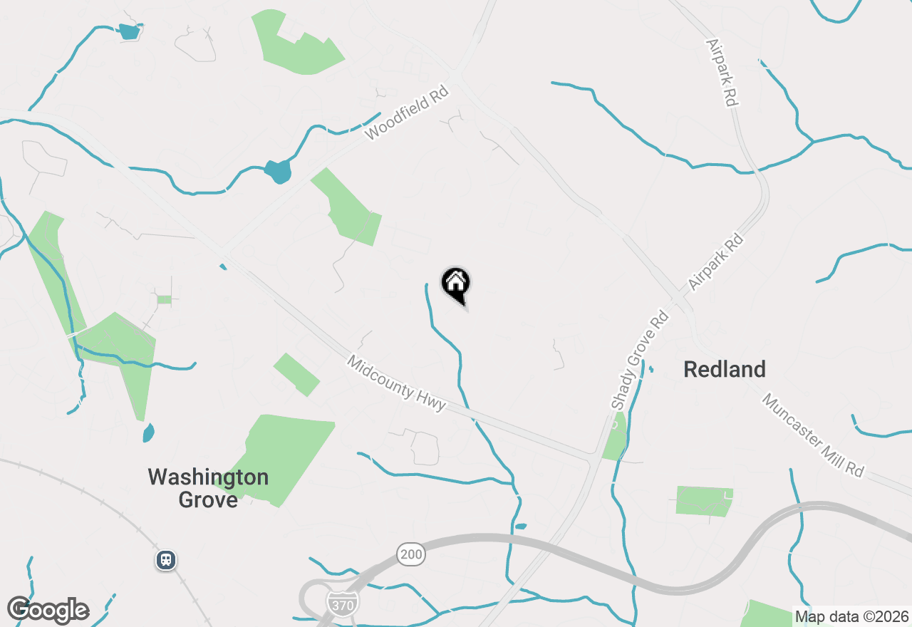 Map of 7812 Potters Mill Court, Rockville, MD 20855