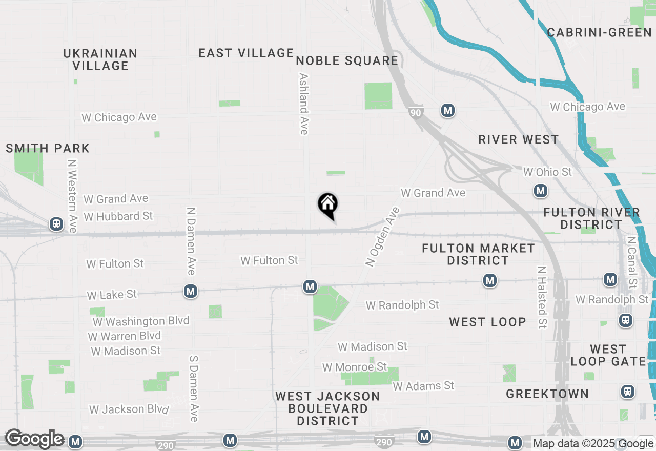 Map of 401 N Armour Street, Chicago, IL 60642