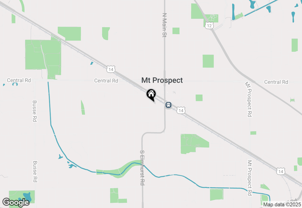 Map of 119 S Pine Street, Mount Prospect, IL 60056