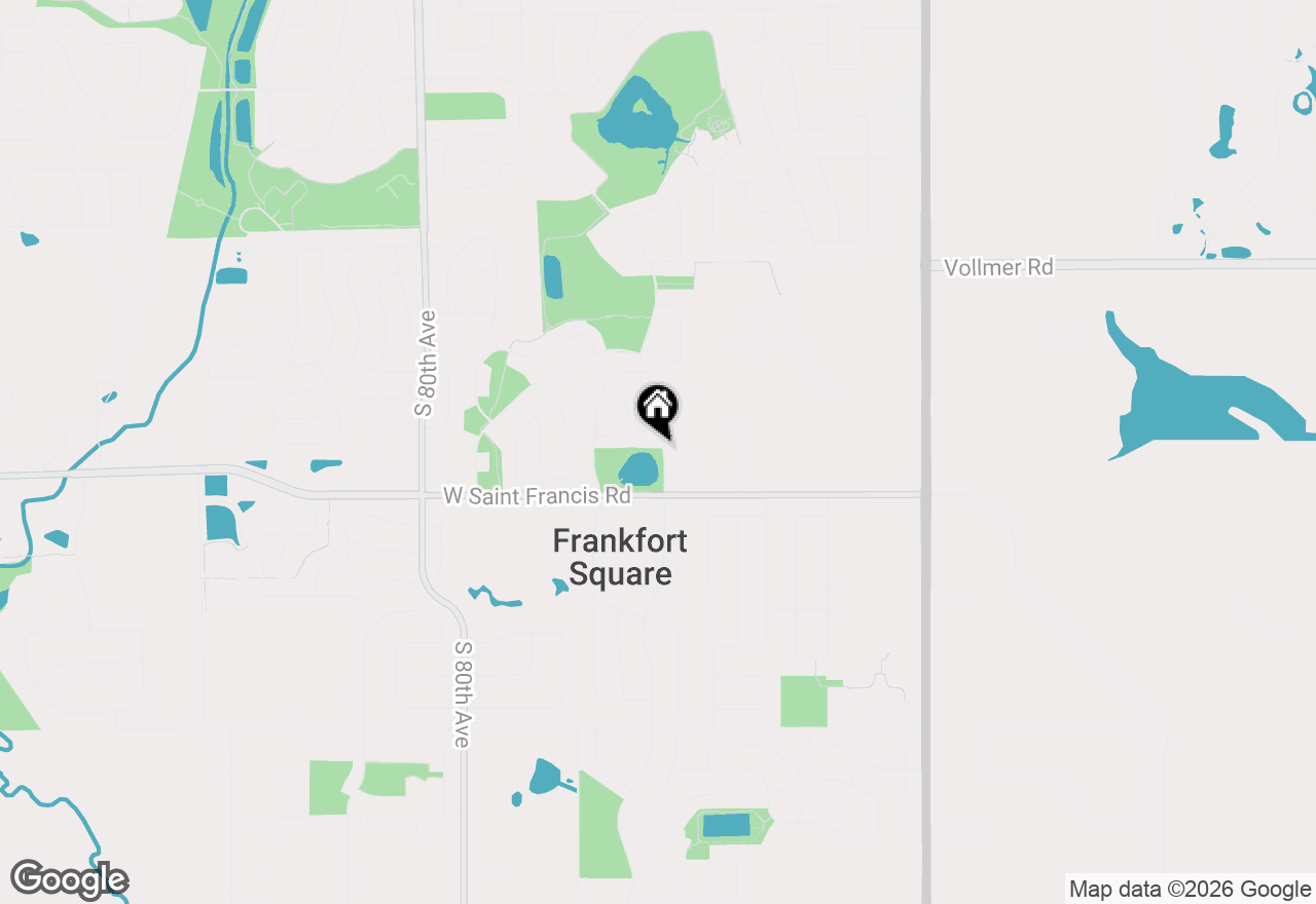 Map of 20206 S Frankfort Square Road #K, Frankfort, IL 60423