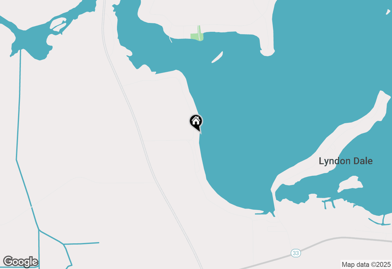 Map of N10570 Howard Drive, Fox Lake, WI 53933