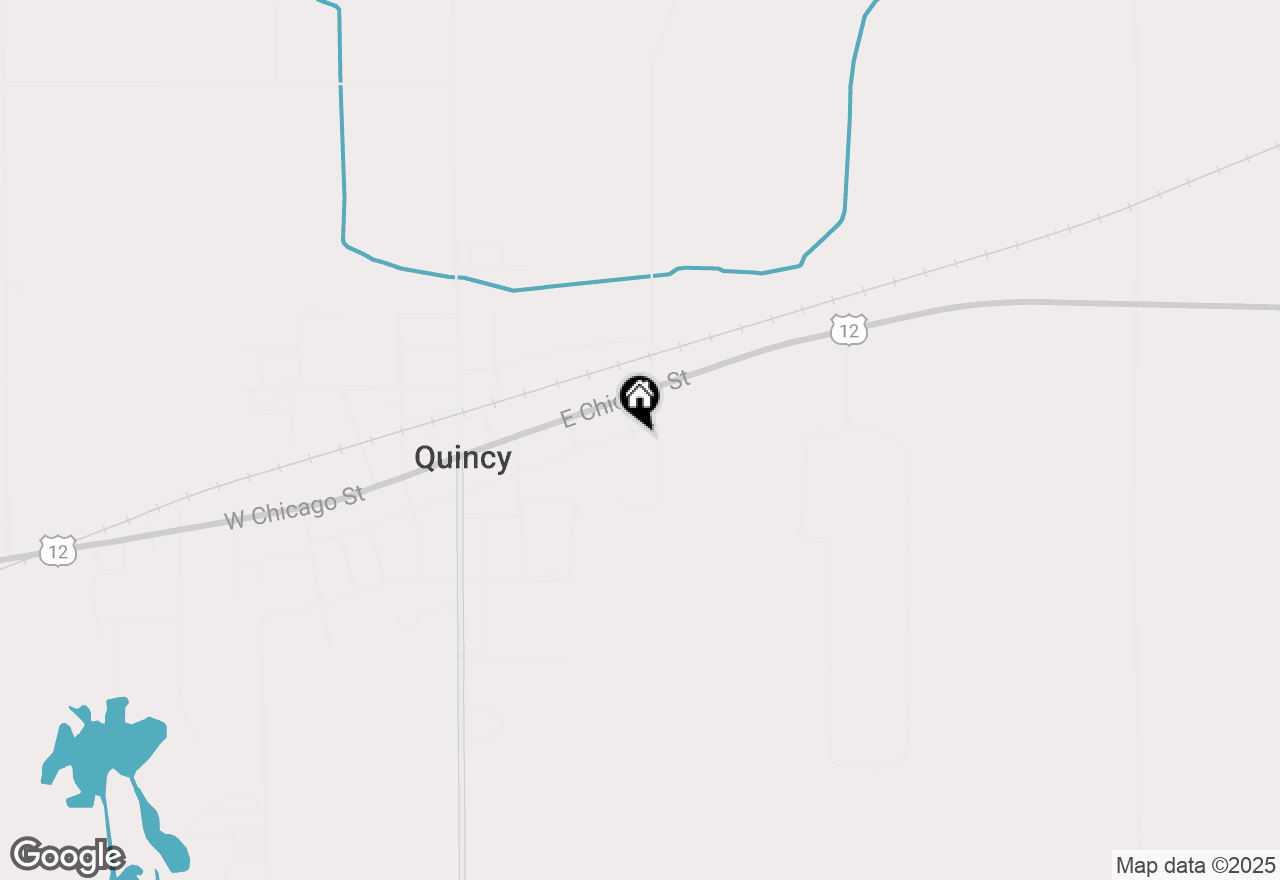 Map of 111 E Jefferson Street, Quincy, MI 49082