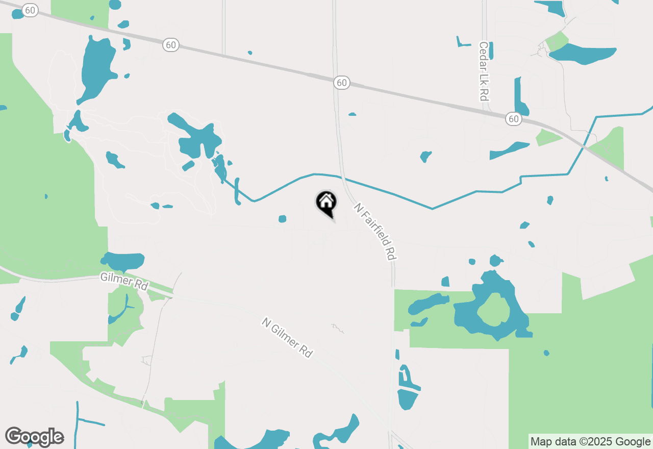 Map of 24570 W Chardon Road, Grayslake, IL 60030