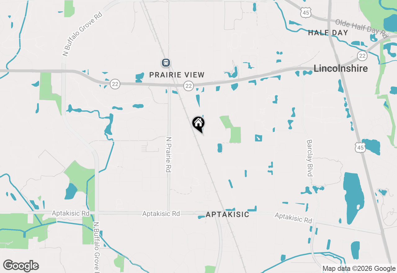 Map of 2147 Apple Hill Lane, Buffalo Grove, IL 60089