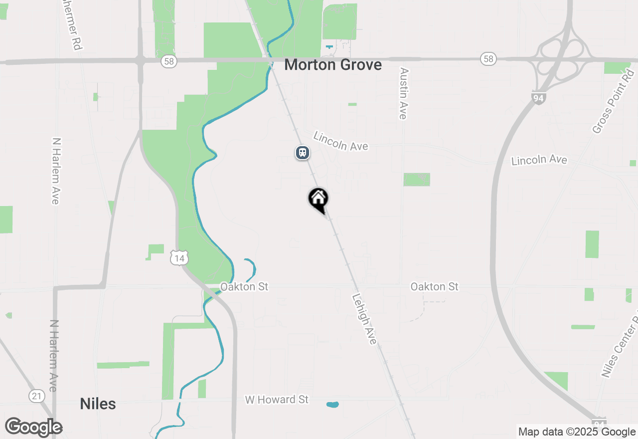 Map of 8150 Lehigh Avenue, Morton Grove, IL 60053