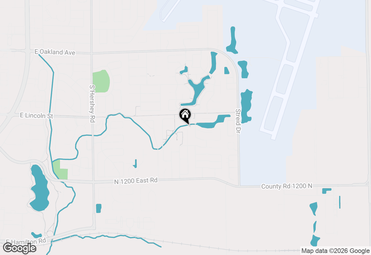Map of 3 Cashel Drive, Bloomington, IL 61704