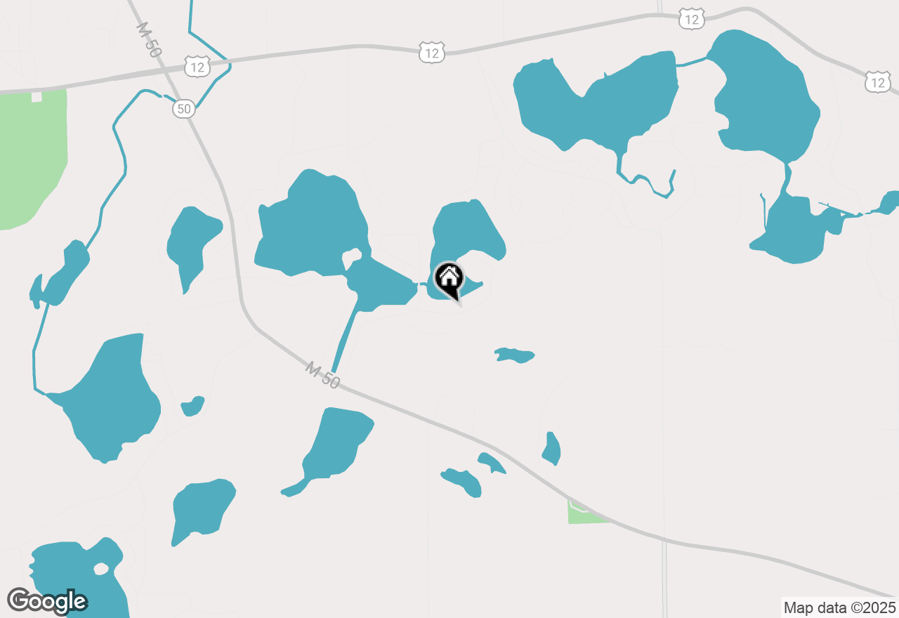 Map of 952 Marr Lake Road, Onsted, MI 49265