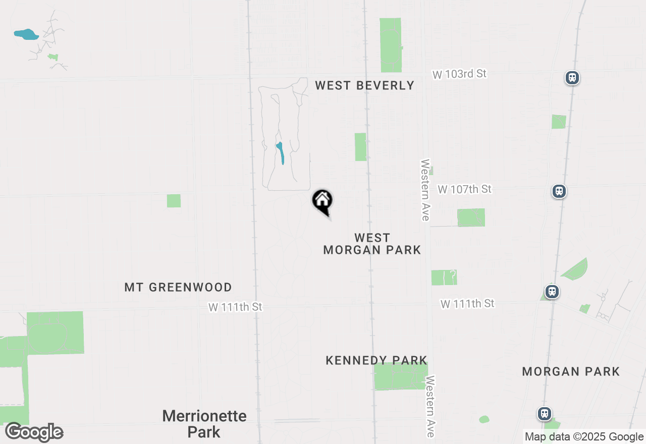 Map of 10800 S Fairfield Avenue, Chicago, IL 60655