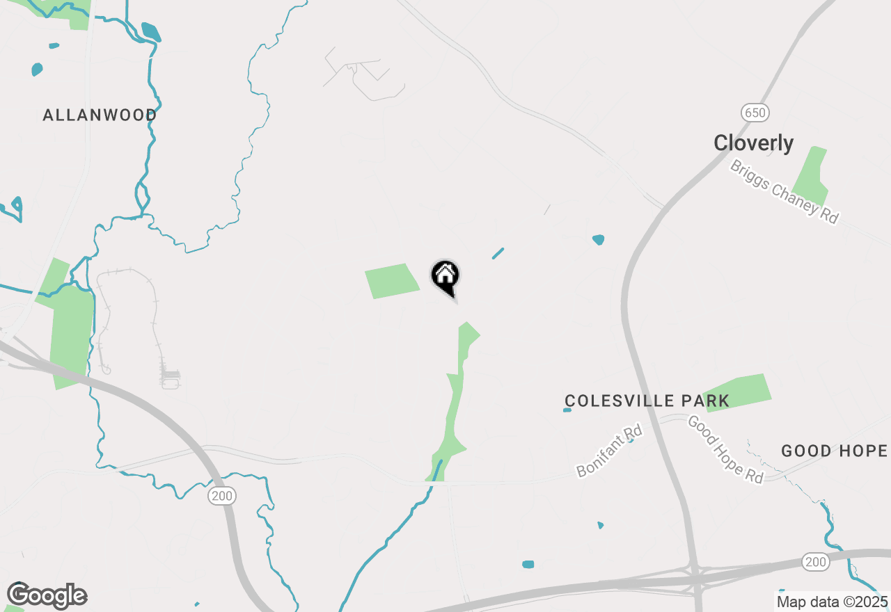 Map of 302 Notley Court, Silver Spring, MD 20905