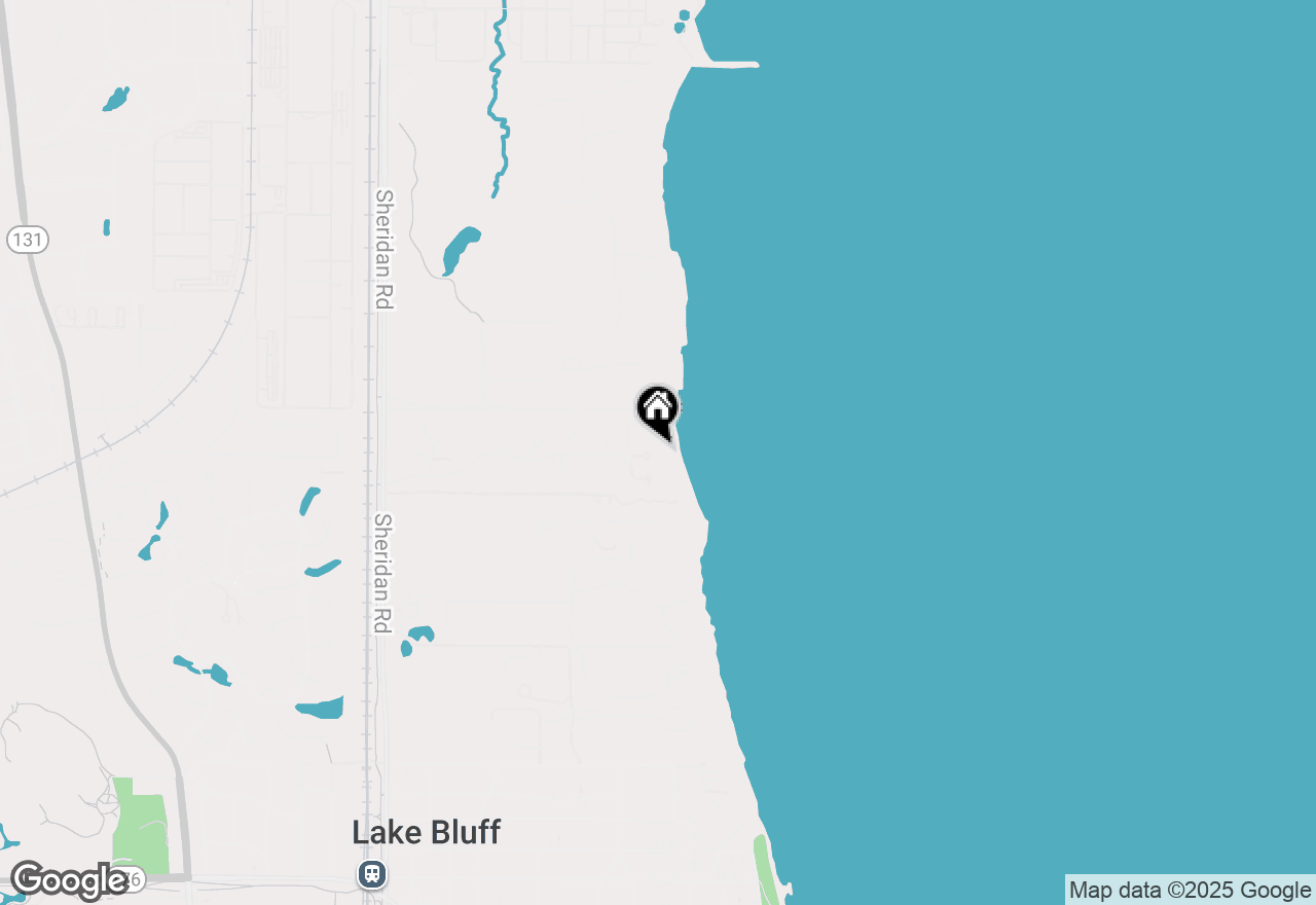 Map of 700 Arbor Drive, Lake Bluff, IL 60044