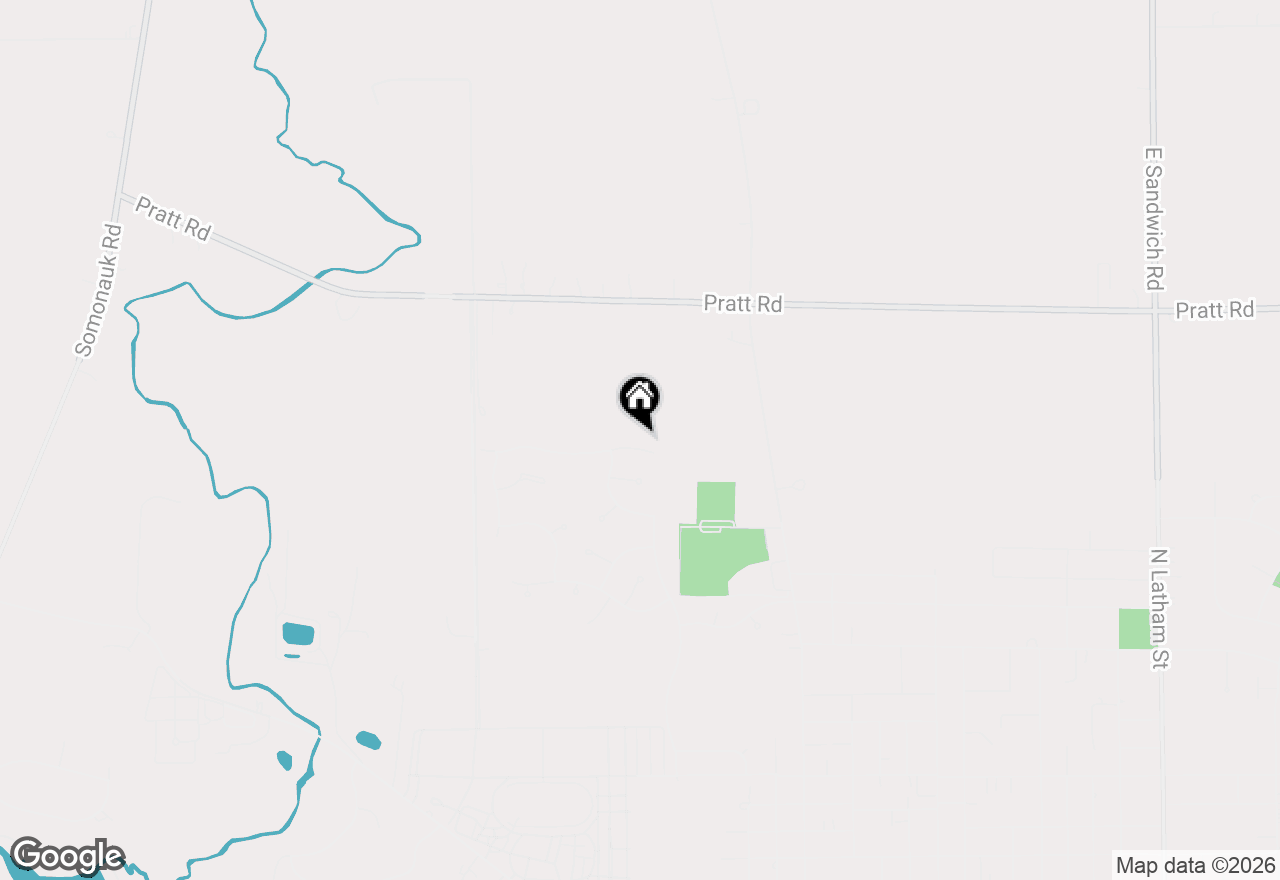 Map of 909 W Northwind Drive, Sandwich, IL 60548