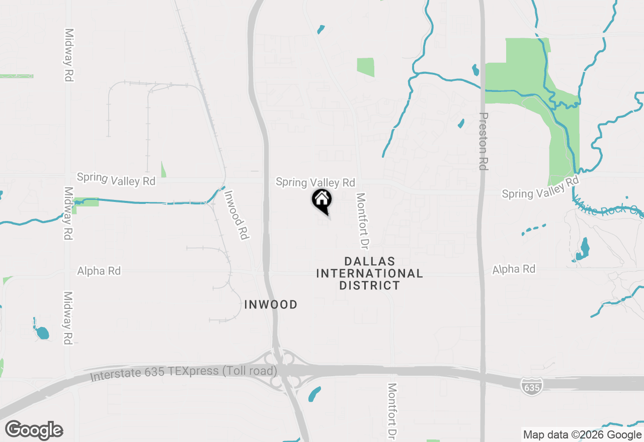 Map of 13900 Noel #202, Dallas, TX 75240