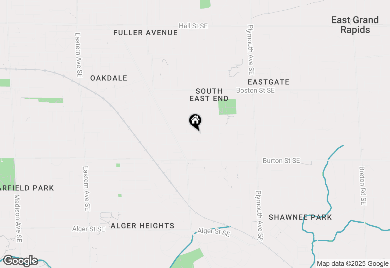 Map of 1440 Johnston Street Se, Grand Rapids, MI 49507