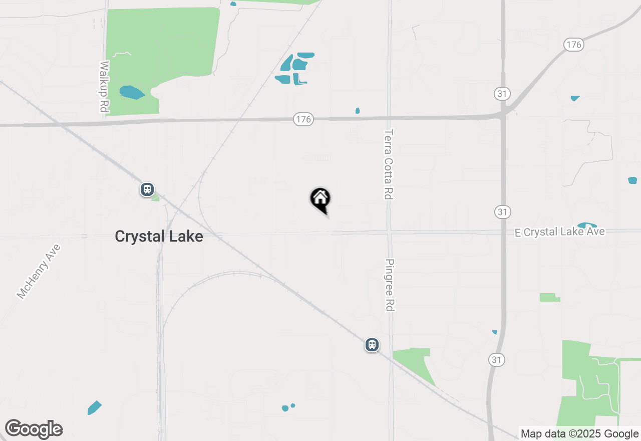Map of 89 Talcott Avenue, Crystal Lake, IL 60014