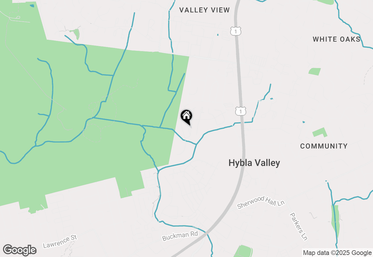 Map of 7684 Audubon Meadow Way, Alexandria, VA 22306