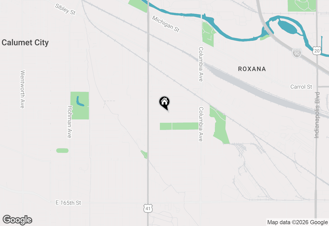 Map of 917 Eaton Street, Hammond, IN 46320