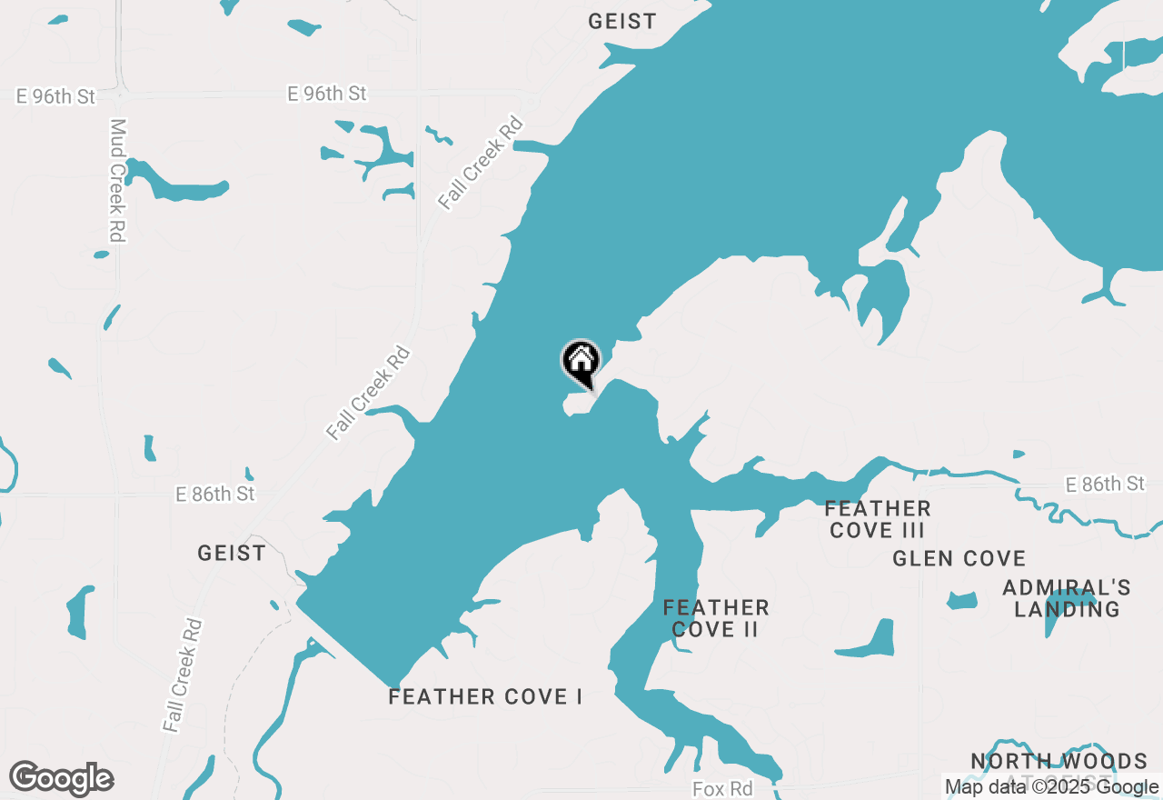 Map of 10948 Lake Front Drive, Indianapolis, IN 46236