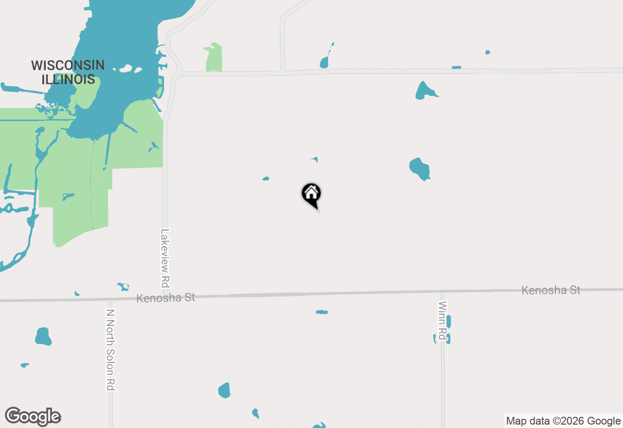 Map of 10907 Red Hawk Lane, Spring Grove, IL 60081