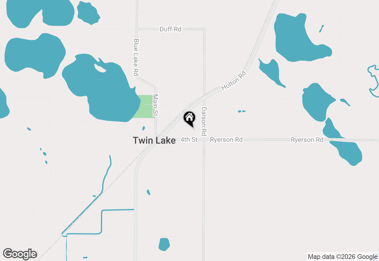 Map of 3315 Bing Street, Twin Lake, MI 49457