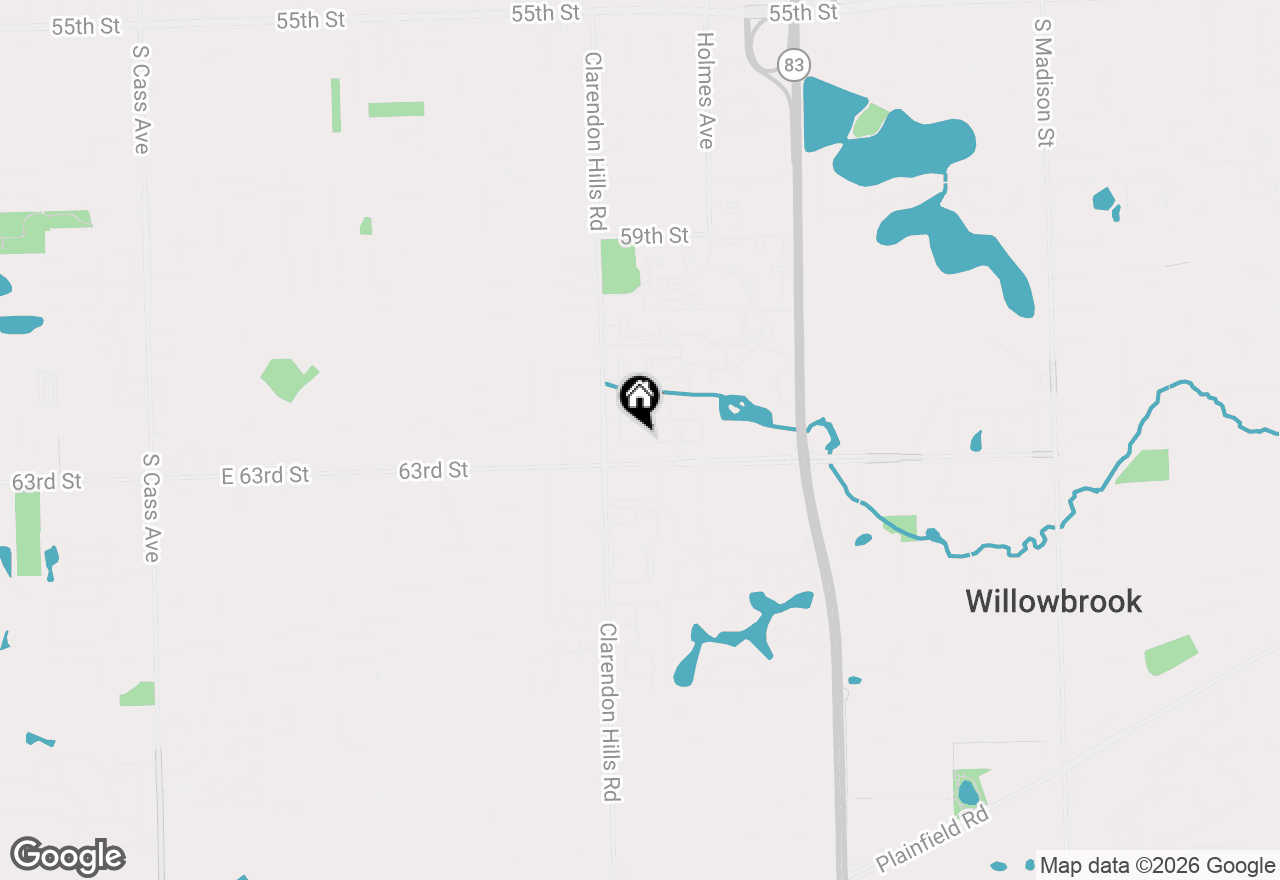 Map of 230 Windsor Lane #D, Willowbrook, IL 60527