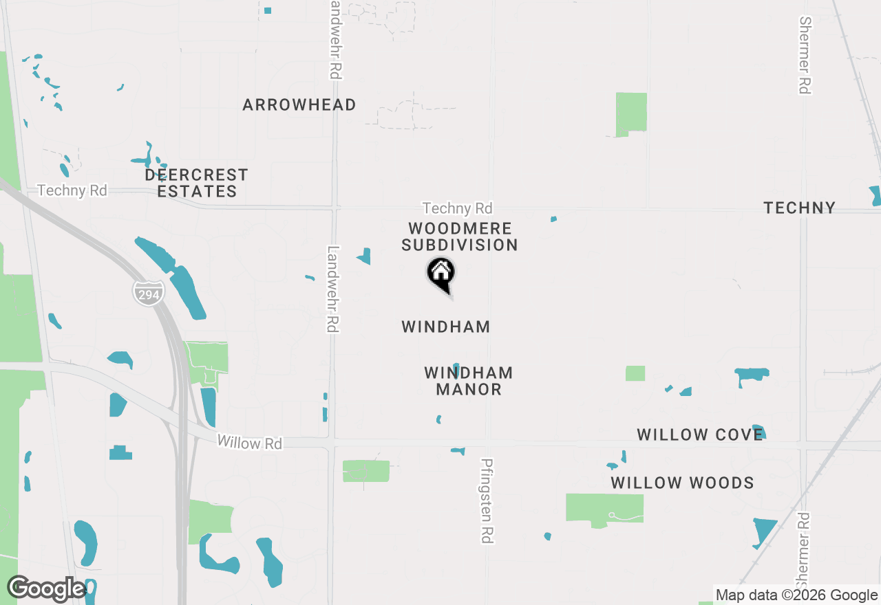 Map of 2909 Floral Drive, Northbrook, IL 60062