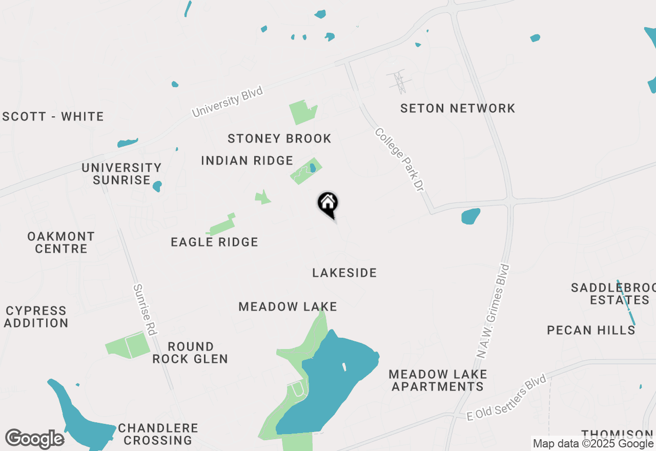 Map of 1723 Amistad Way, Round Rock, TX 78665