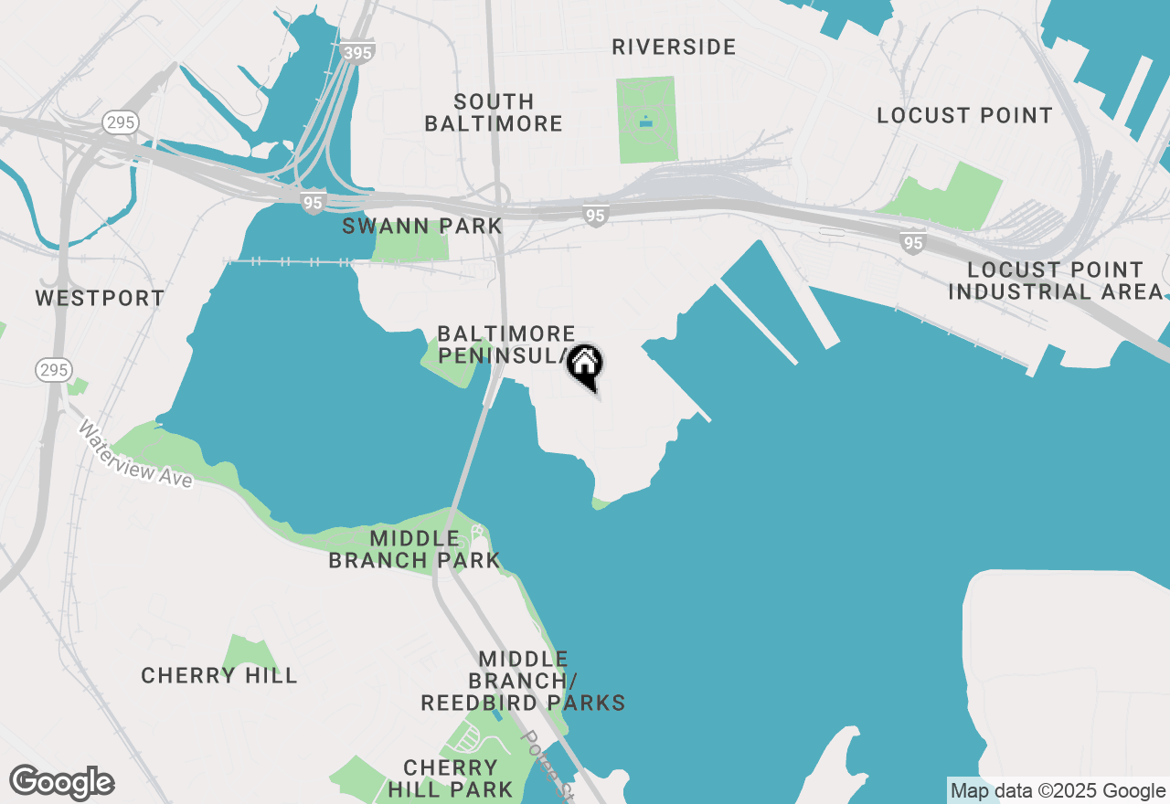 Map of 110 Glass Lane, Baltimore, MD 21230