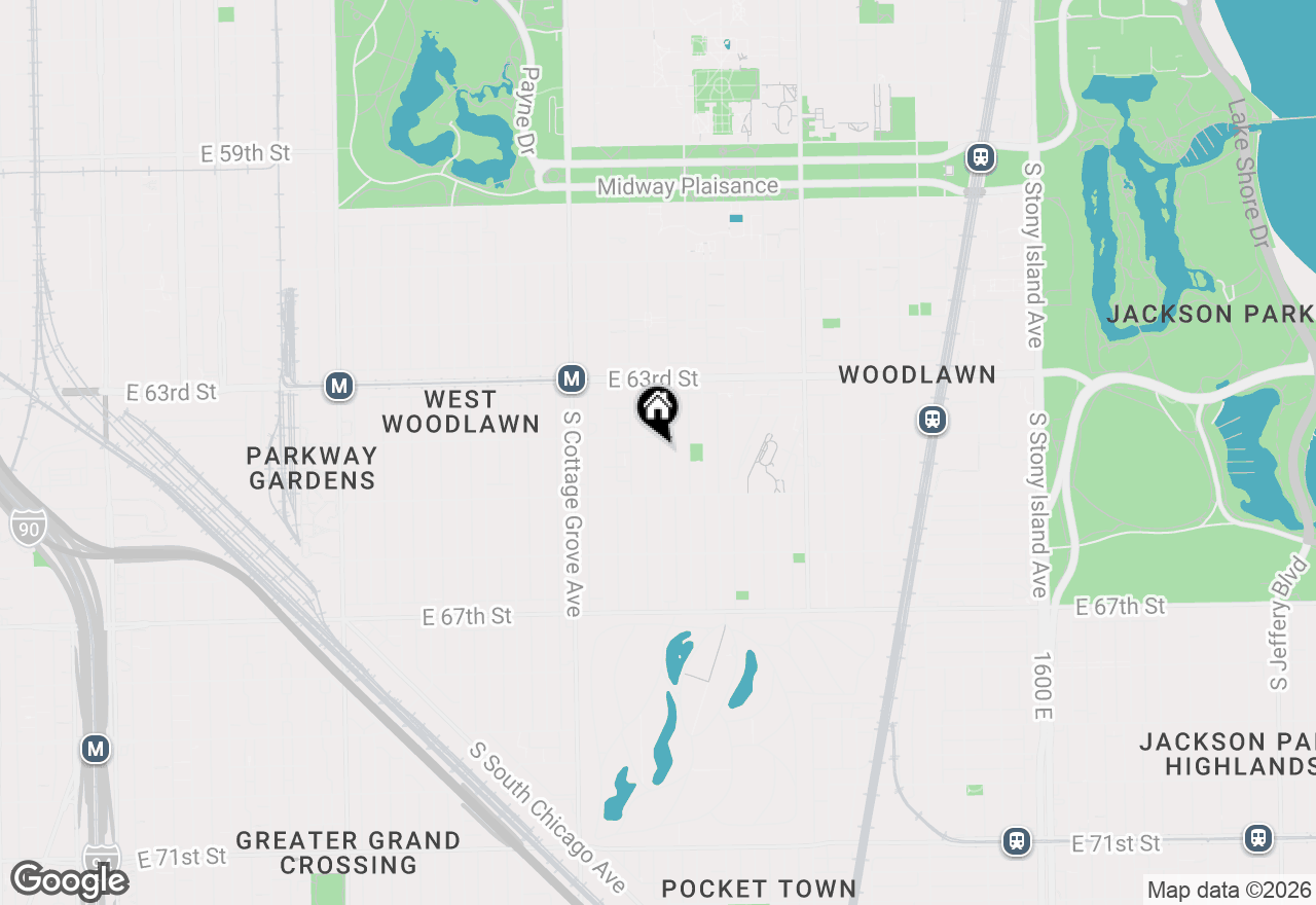 Map of 6415 S Drexel Avenue, Chicago, IL 60637