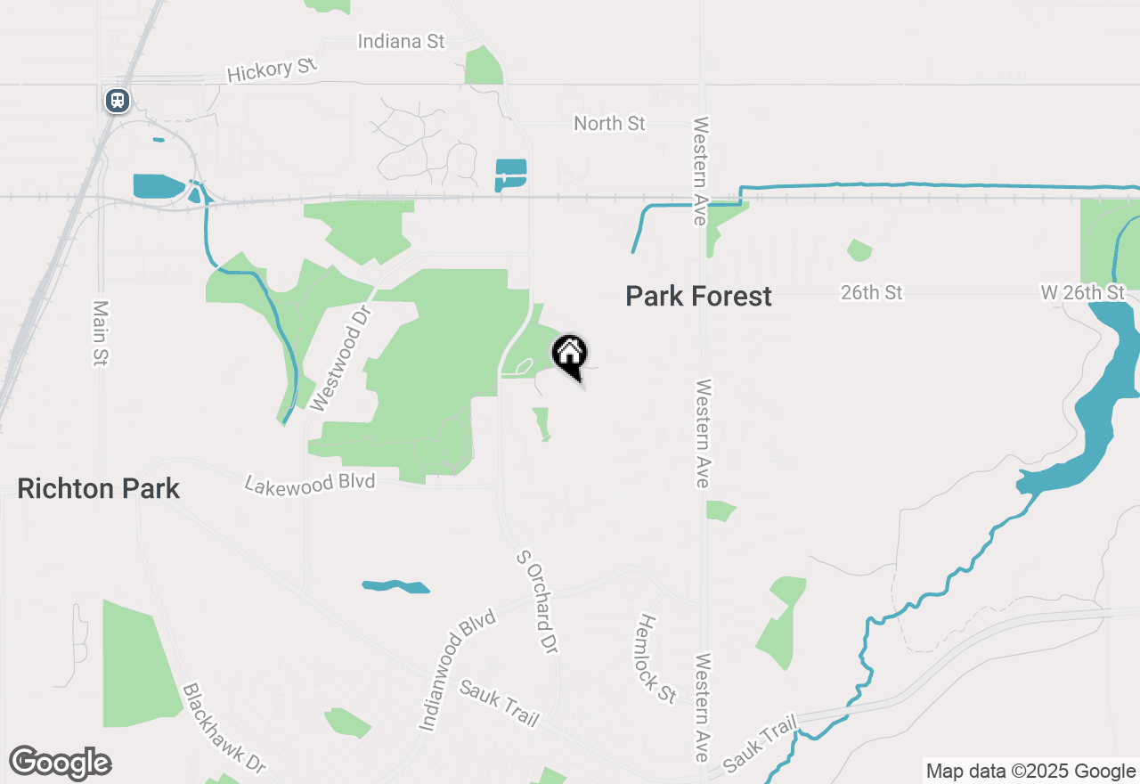 Map of 269 Juniper #269, Park Forest, IL 60466