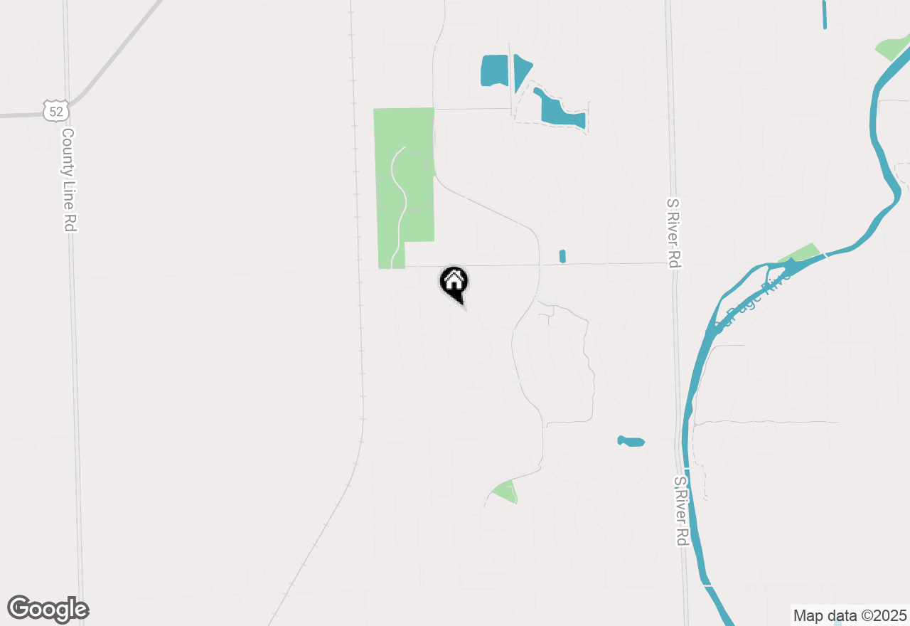 Map of 1713 Fieldstone Drive N, Shorewood, IL 60404