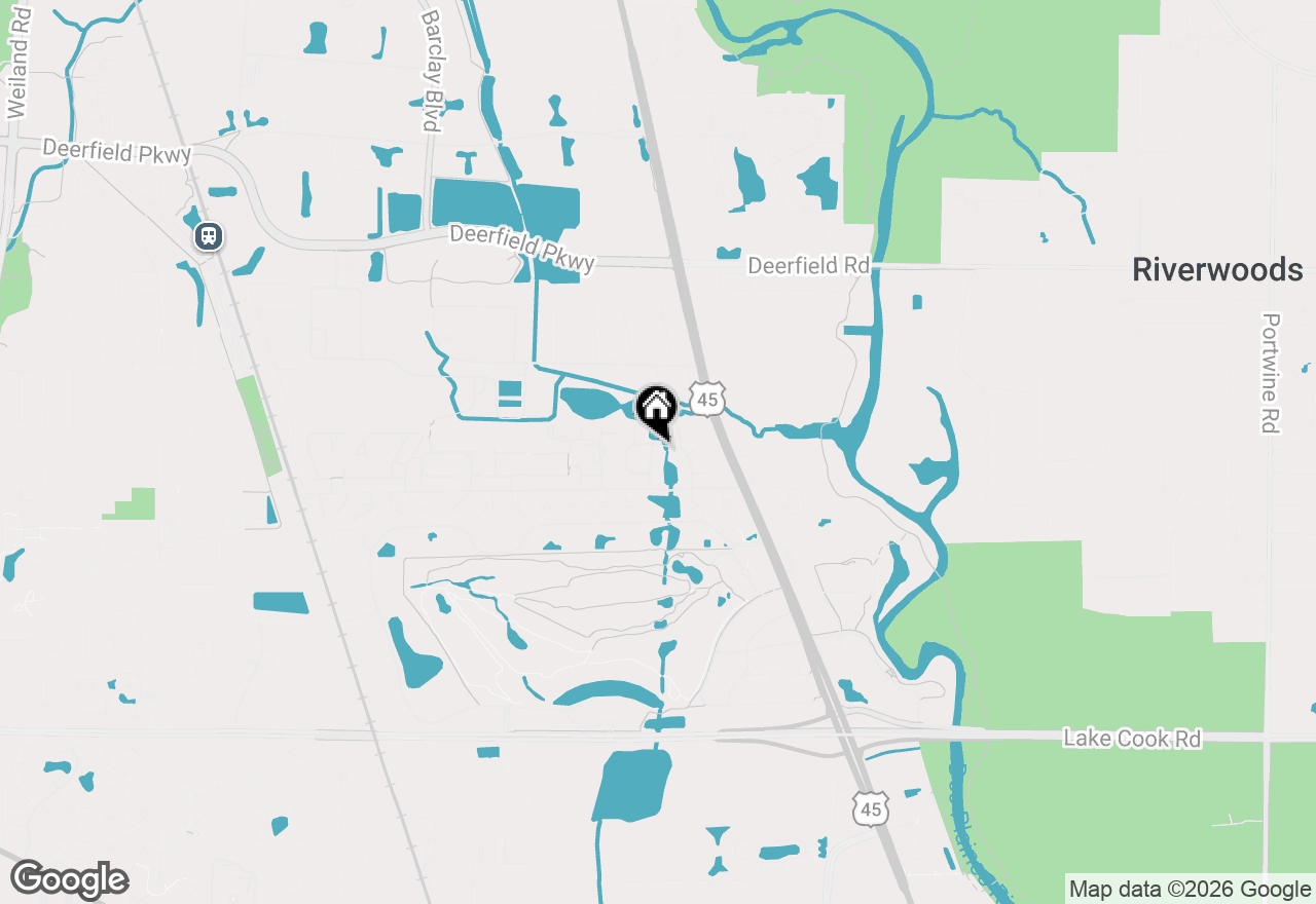 Map of 393 Catbird Lane, Deerfield, IL 60015