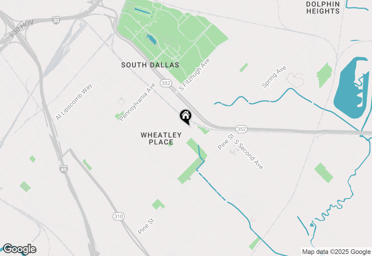 Map of 3127 Mcdermott Avenue, Dallas, TX 75215