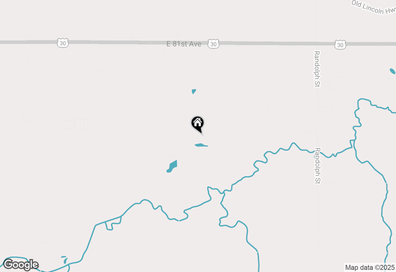 Map of 8595 Grand Blvd, Merrillville, IN 46410