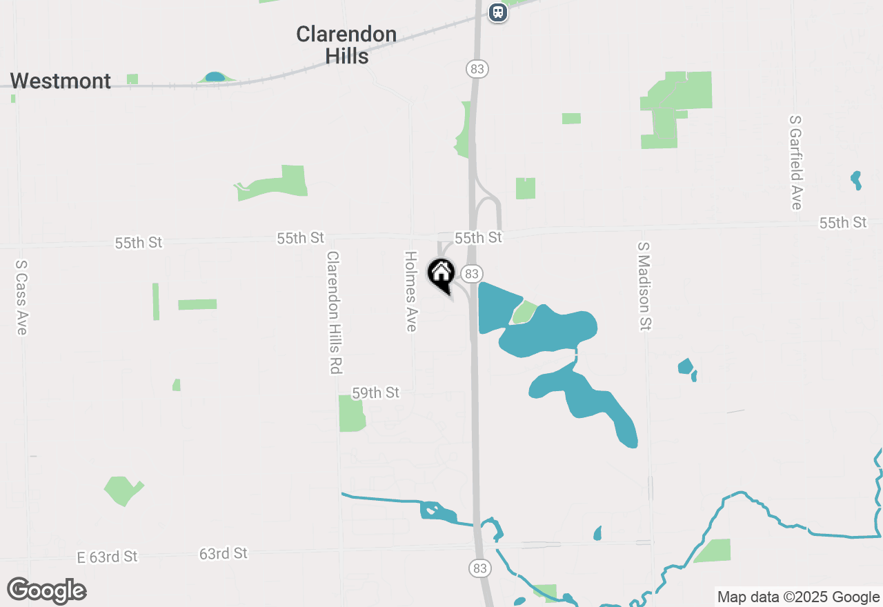 Map of 556 Willowcreek Court #4-10, Clarendon Hills, IL 60514