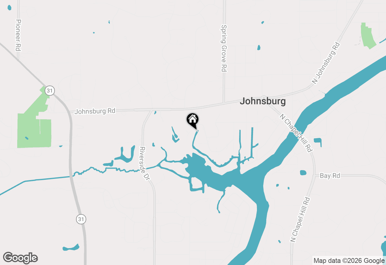 Map of 3410 Ivy Lane, Johnsburg, IL 60051