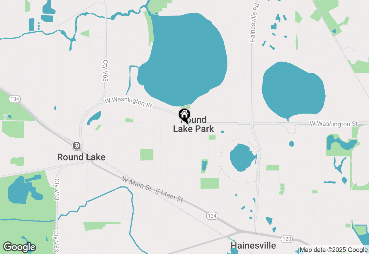 Map of 424 Bellevue Drive, Round Lake Park, IL 60073