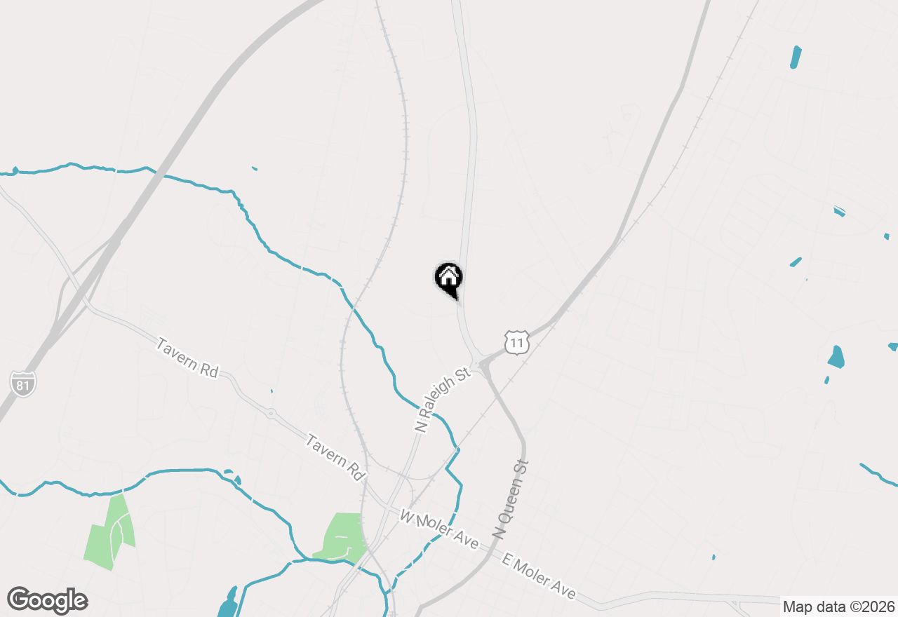 Map of 1314 Edwin Miller Boulevard, Martinsburg, WV 25404