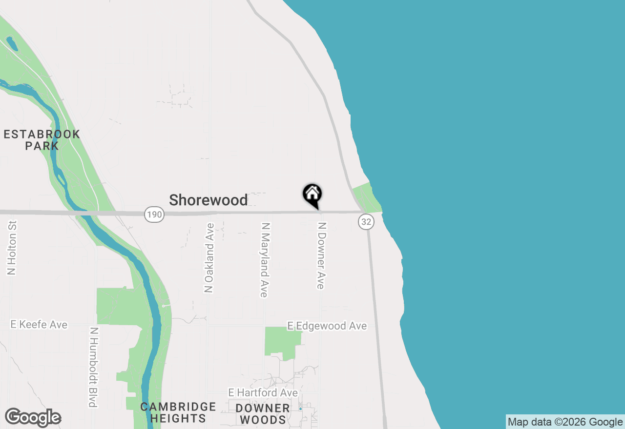 Map of 3964 N Stowell Ave, Shorewood, WI 53211