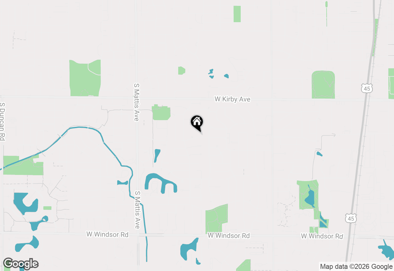 Map of 1310 Broadmoor Drive, Champaign, IL 61821