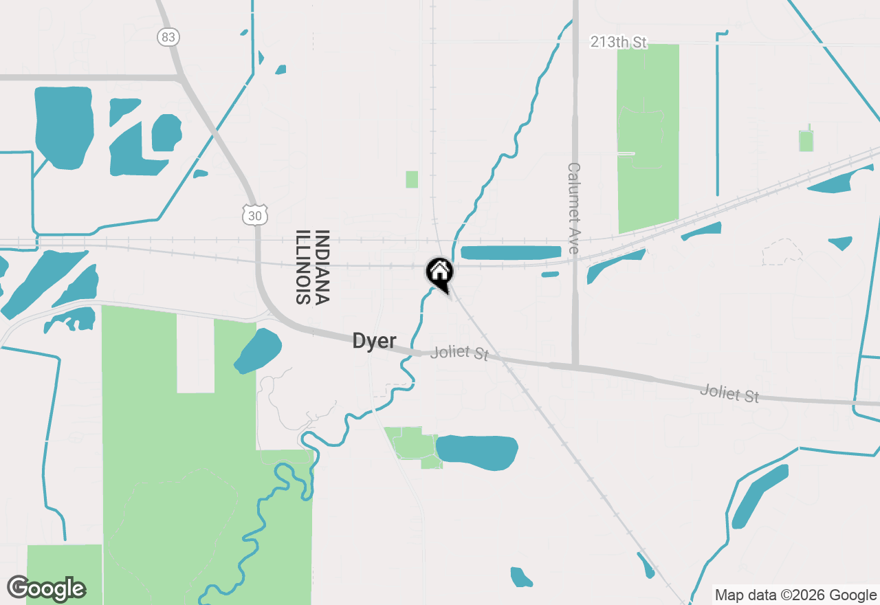 Map of 1932 Church Street, Dyer, IN 46311