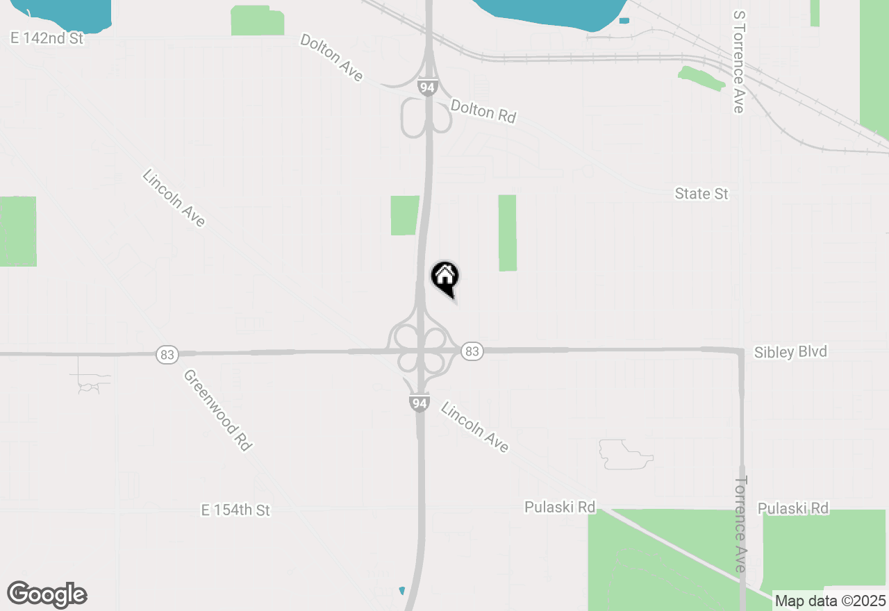 Map of 416 Cornell Avenue #3D, Calumet City, IL 60409