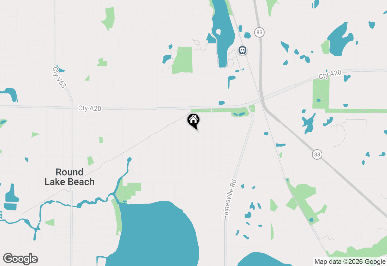 Map of 1518 Ridgeway Street, Round Lake Beach, IL 60073
