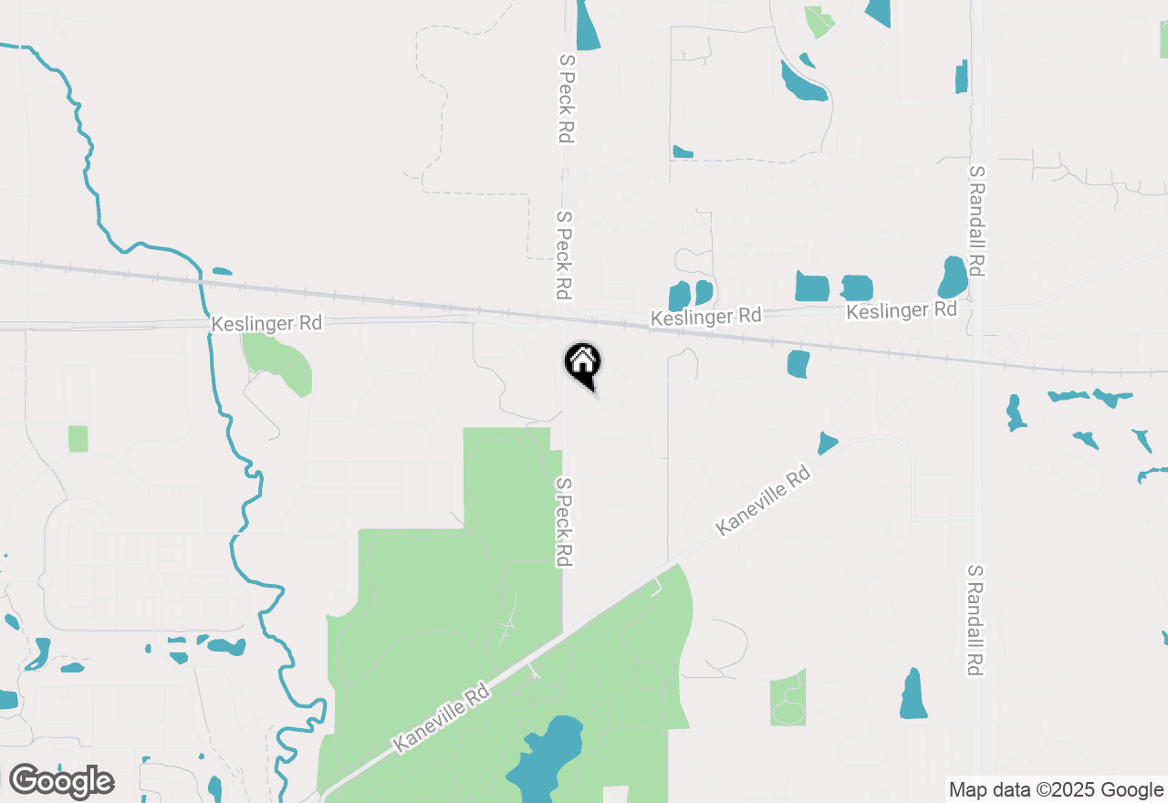 Map of 439 Lewis Road, Geneva, IL 60134