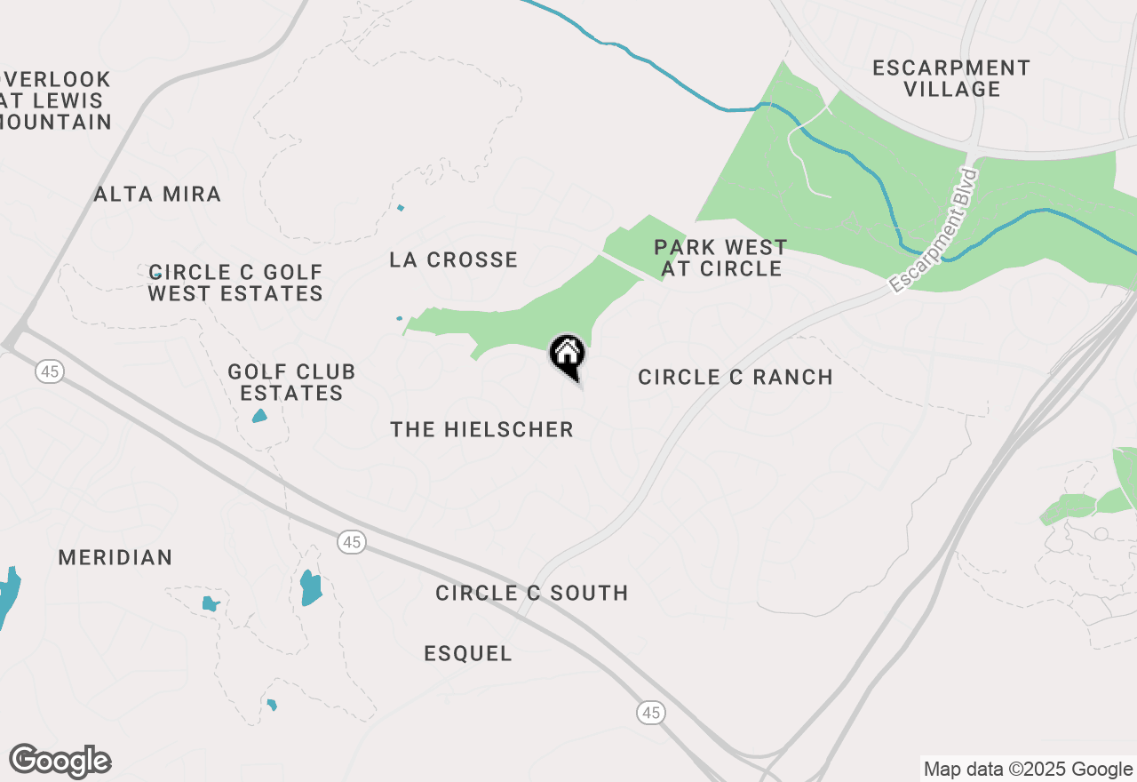 Map of 6805 Walebridge Ln, Austin, TX 78739