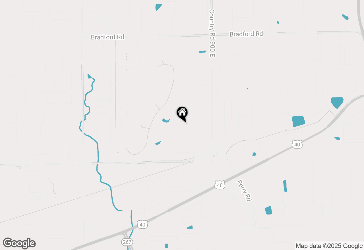 Map of 2712 Glade Avenue, Plainfield, IN 46168