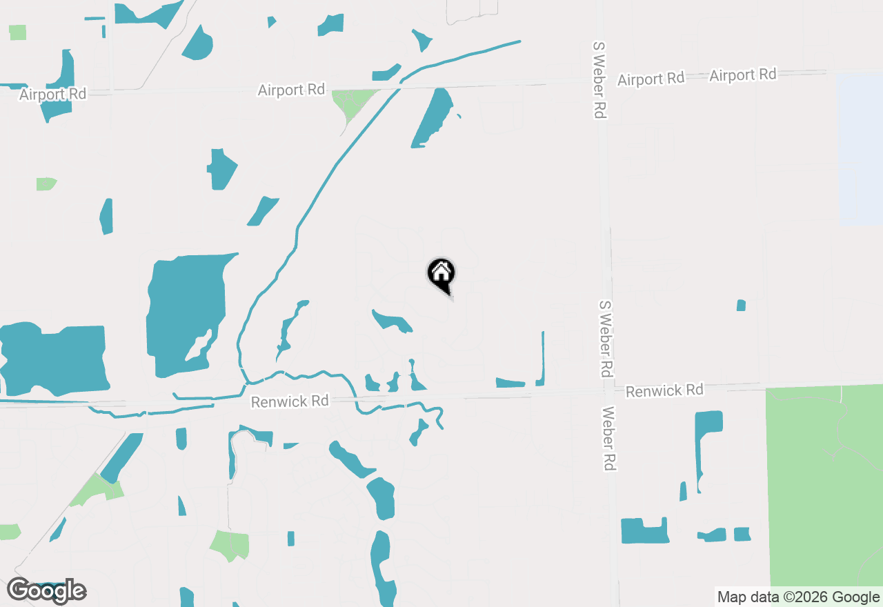 Map of 1534 W Cadillac Circle, Romeoville, IL 60446